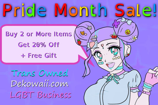 Pride Month Sale - June 1 through June 30, 2024 - Dekowaii Jewelry Company