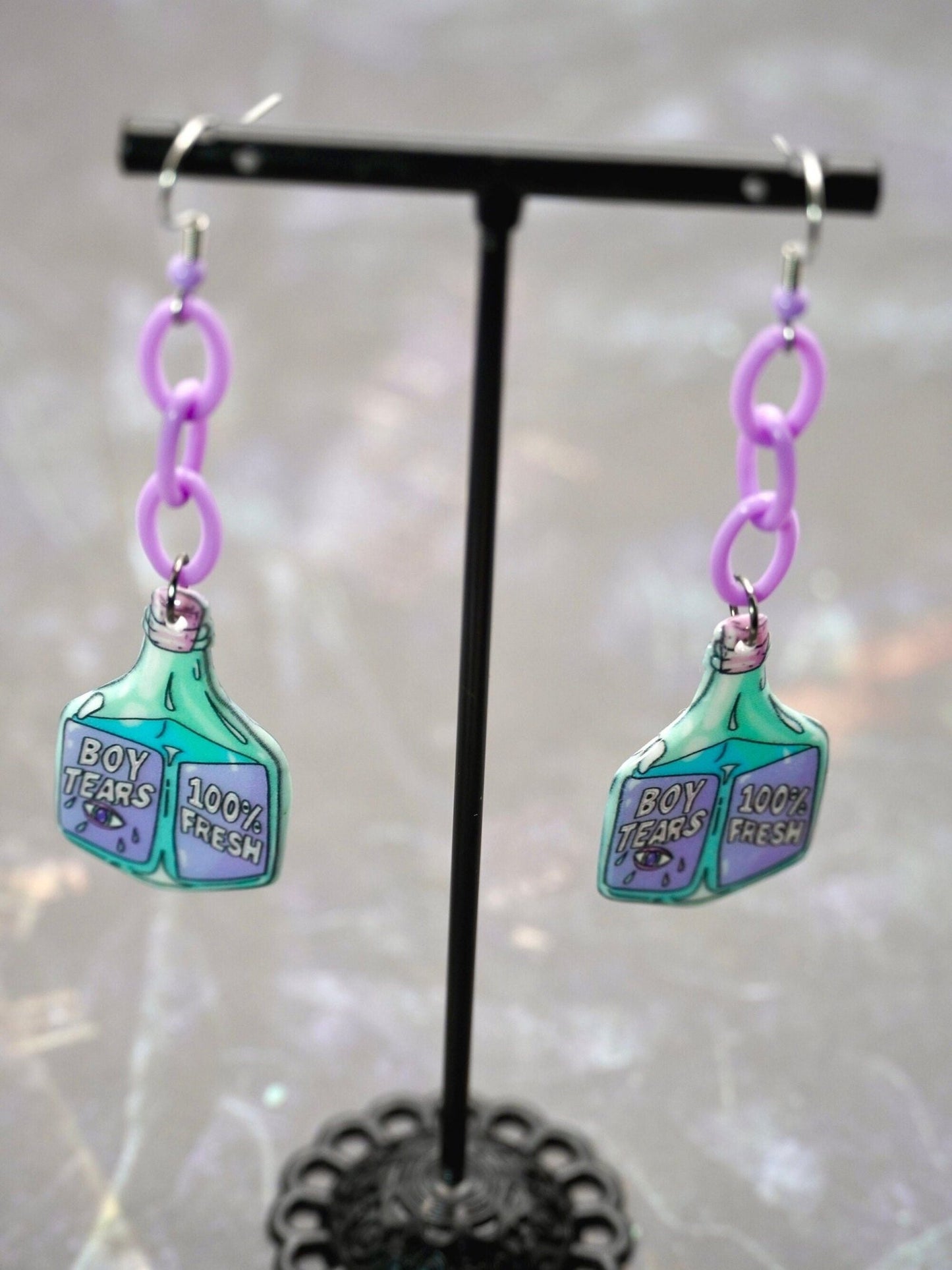 Boys Tears Earrings and Mystery Blind Bag Pair of Earrings - Dekowaii Jewelry Company