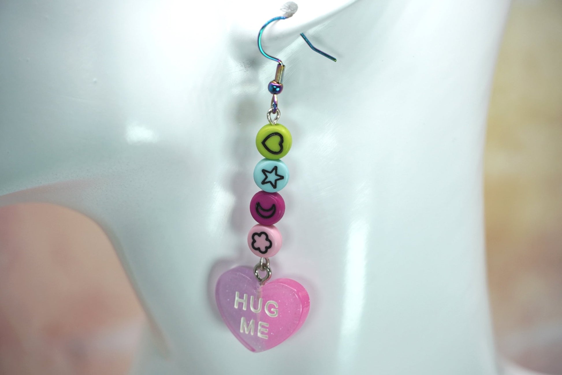 Hug Me Heart Earrings and Mystery Blind Bag Pair of Earrings - Dekowaii Jewelry Company